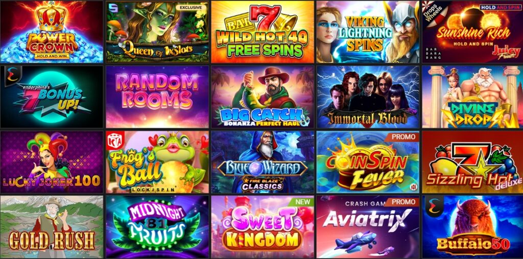 Colorful and engaging slot machine graphic with vibrant symbols, perfect for illustrating online gaming or casino-related content.